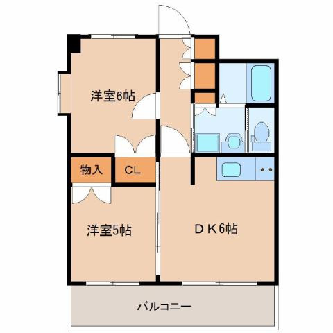 【間取り】 | ヴィラKs