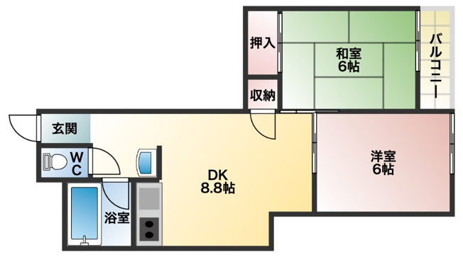 【間取り】 | RIZEONE南新町