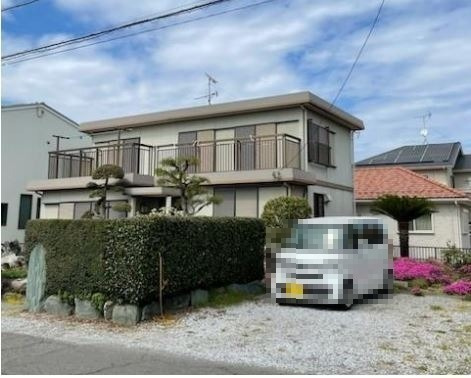 上里町大字神保原町　中古の前面道路含む現地写真