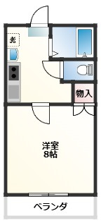 宮丸マンションきらはの間取り