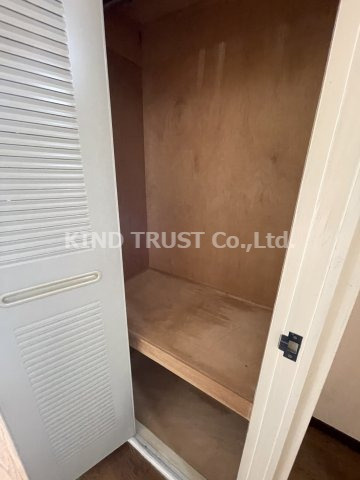 サンロイヤル長柄の収納|ちょっとした収納スペースも充実しています