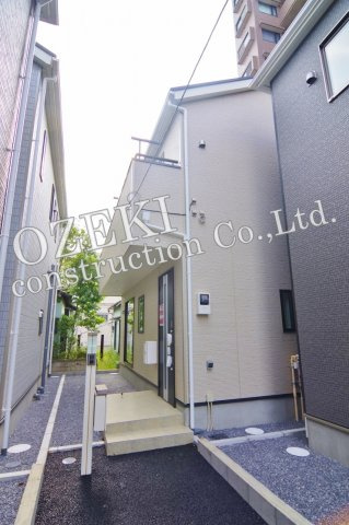 越谷市袋山新築戸建て 地震の揺れを吸収する家QUIE-クワイエ-の外観