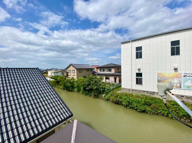 柳川市南長柄町の中古一戸建の展望