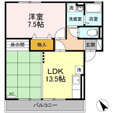 エスペランサの間取り