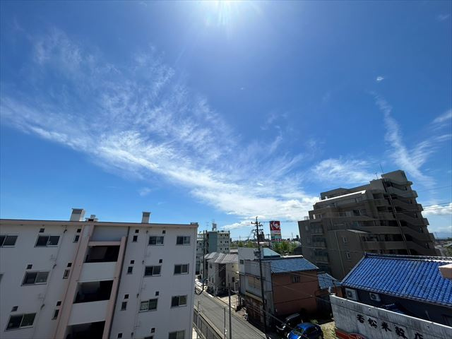 中郷西住宅4号棟の展望|中郷西住宅4号棟