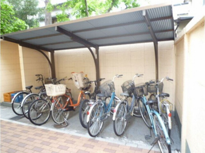 【その他共用部分】 | ソレイユ王子神谷　12590 | 屋根付き駐輪場で雨の日も安心(^^)/
