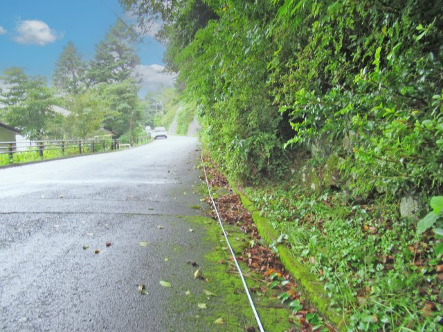 エンゼルフォレスト赤沢望洋台②の前面道路含む現地写真
