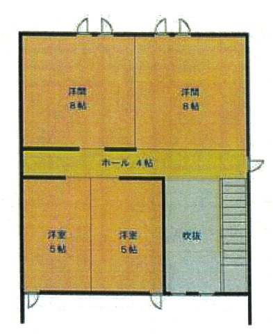 ◎鳥取大通6　「家は品質！」　家具付モデル住宅　”TRETTIO VALO”の間取り|2F♪1ドア2ルームが有り4LDKにもなります。◎間仕切り・建具取付希望の方は無料で工事いたします。
