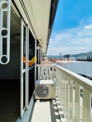 セジュール・ペルルのバルコニー