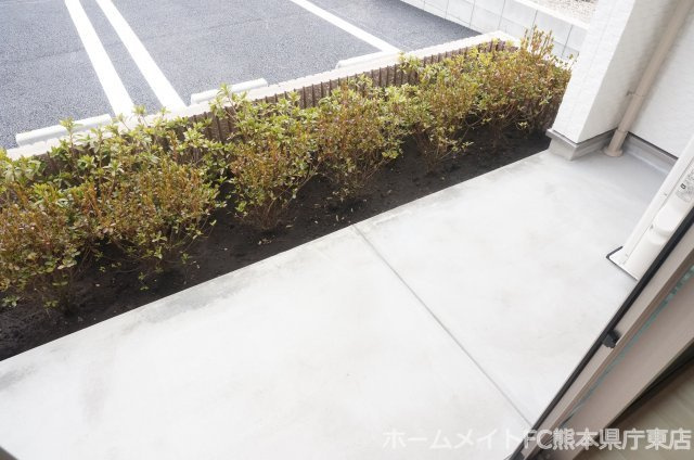 Notre Maison 益城のバルコニー