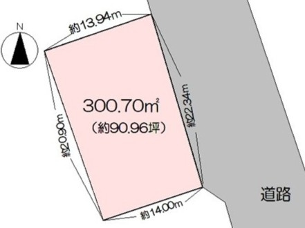 【土地図】 | 売地　高知市十津2丁目　＠17