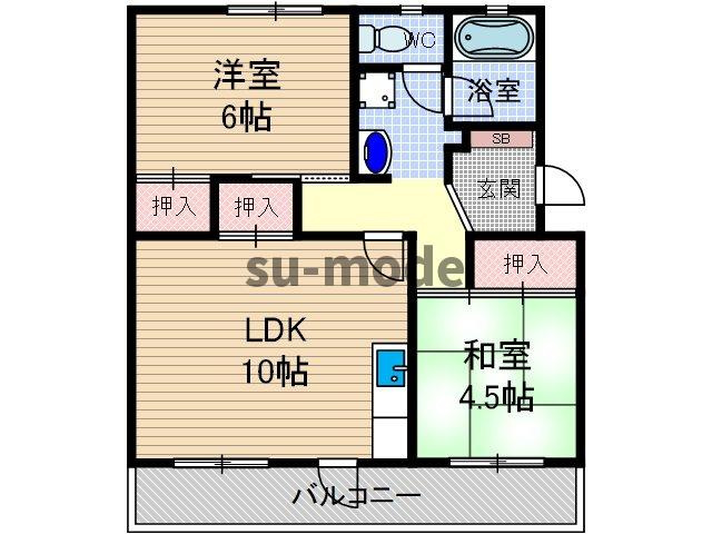 【間取り】 | サン春日丘
