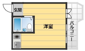 【間取り】 | 永代町マンション