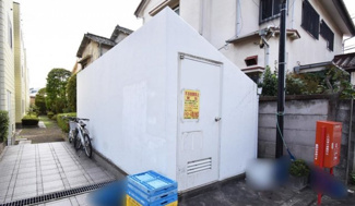 【その他共用部分】 | 敷地内の入居者専用ゴミ捨て場