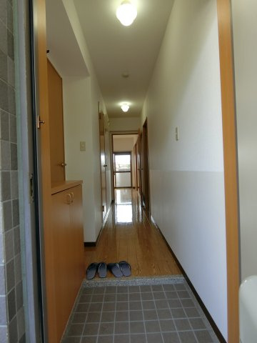 スカイマンションEの玄関