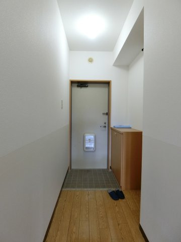 スカイマンションEの玄関