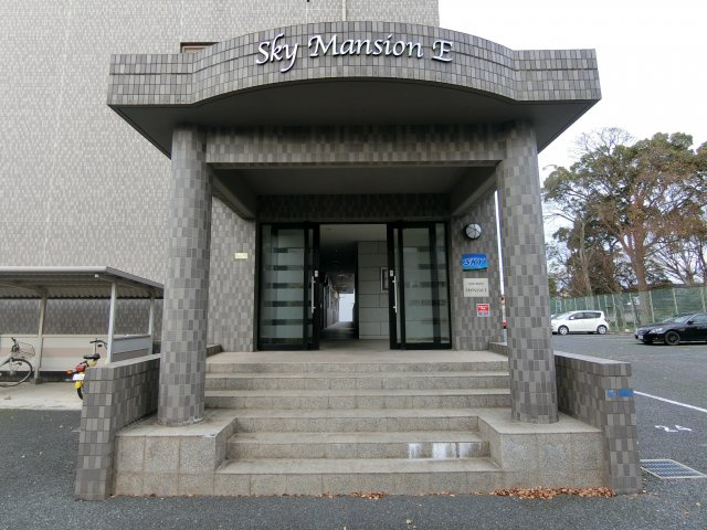 スカイマンションEのエントランス