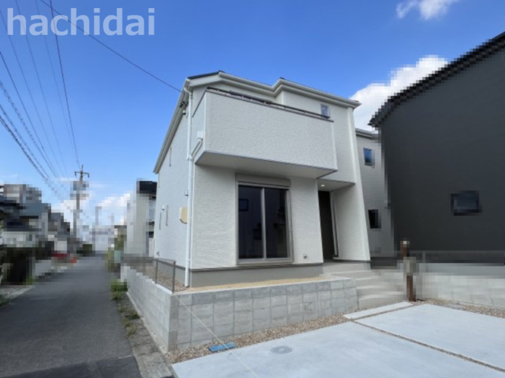 高浜市稗田町第3新築戸建　1号棟の外観|高浜市稗田町新築戸建1号棟写真です。2023年9月撮影