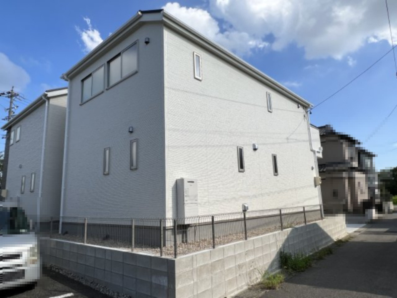 高浜市稗田町第3新築戸建　1号棟の外観|高浜市稗田町新築戸建1号棟写真です。2023年9月撮影