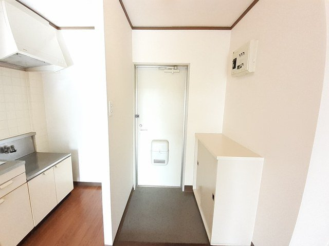 サクセスハイツの玄関