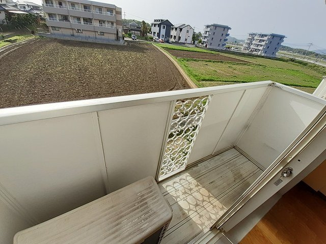 サクセスハイツのバルコニー