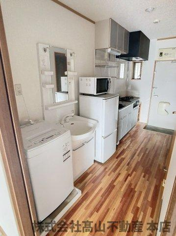 グレイス新月Ⅱの独立洗面台