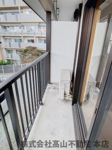 グレイス新月Ⅱのバルコニー