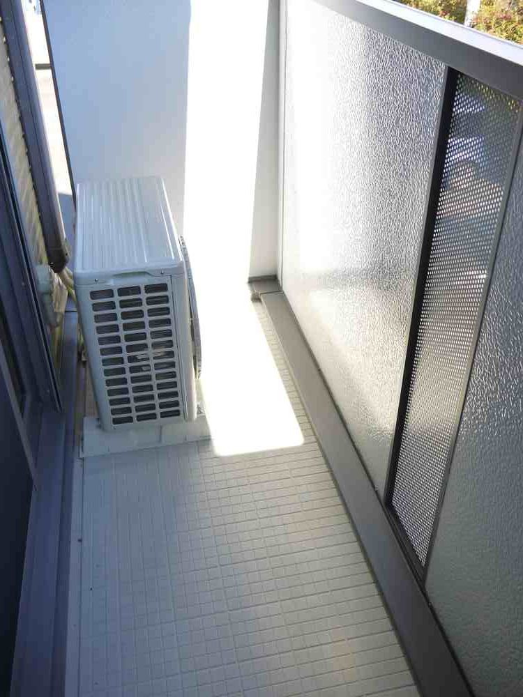 スプランドゥール　Aのバルコニー