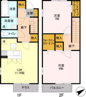 【間取り】 | メゾン ラフィーネ