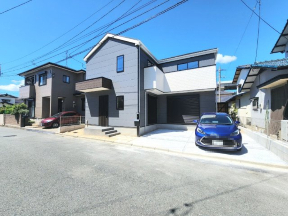 ケイアイ　 Fit－フィット－小倉南区八重洲町　【小倉南区　新築戸建て】の外観|スタイリッシュな外観です♪　　【小倉南区　新築戸建て】