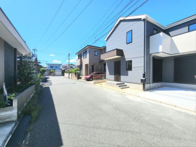 ケイアイ　 Fit－フィット－小倉南区八重洲町　【小倉南区　新築戸建て】の前面道路含む現地写真|交通量も少なく駐車しやすい♪　【小倉南区　新築戸建て】