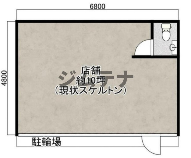 【間取り】 | 大道４店舗