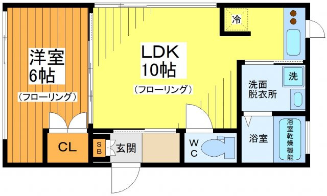 【間取り】 | ルリアン三宿