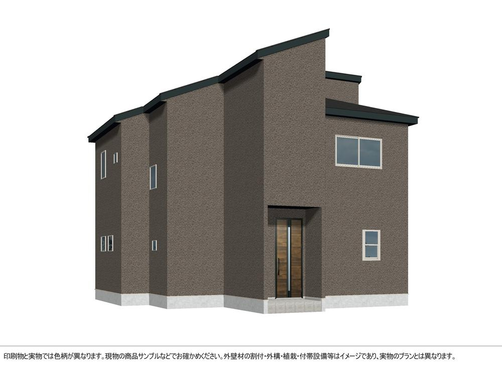 リーブルガーデン　倉敷市水島川崎通の外観パース