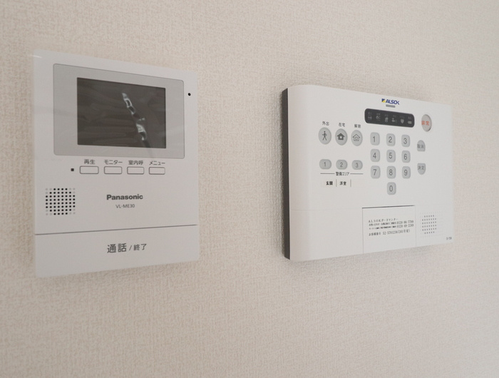 熊本市西区田崎３丁目のアパートのセキュリティ