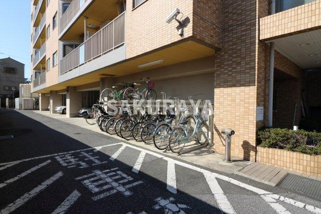 コートアベニュー足利のその他共用部分|駐輪場