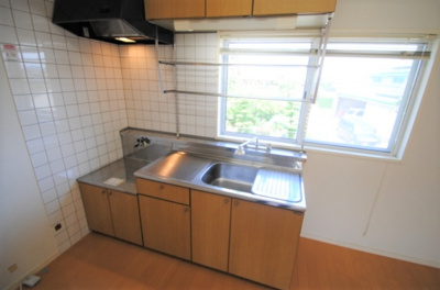 【キッチン】 | グランデール長園B | 使いやすいキッチンです