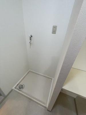 【設備】 | エクセルグリーン | 室内洗濯機置き場です