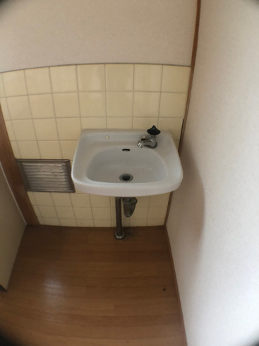 使いやすい独立洗面台です