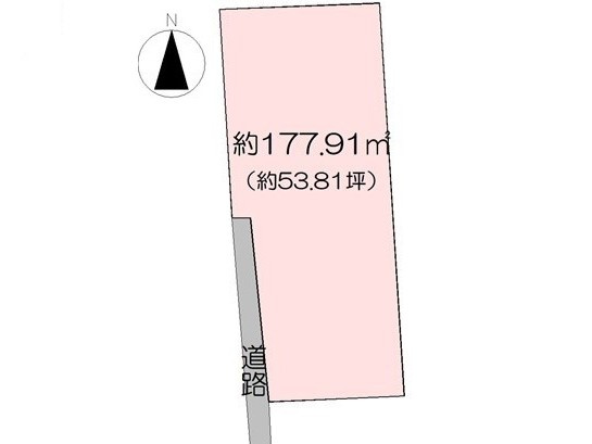 【土地図】 | 売地　高知市中水道　＠15