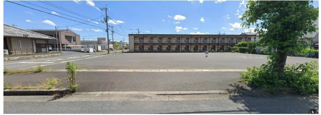 高野山西 売土地　２８４坪の前面道路含む現地写真