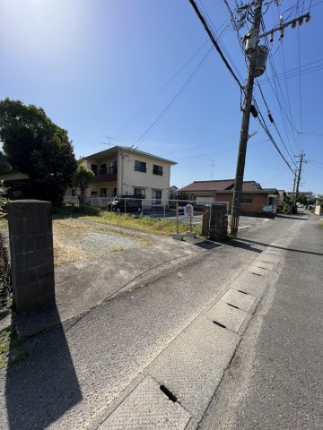 大村町土地の前面道路含む現地写真