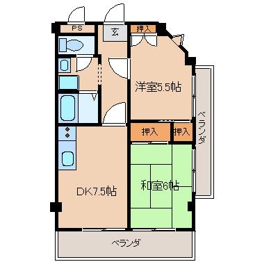 【間取り】 | サンパティオ・ヒロ