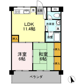 【間取り】 | テラスヴェルデ（ＤＷ） | テラスヴェルデ（ＤＷ）★那覇市安謝エリア