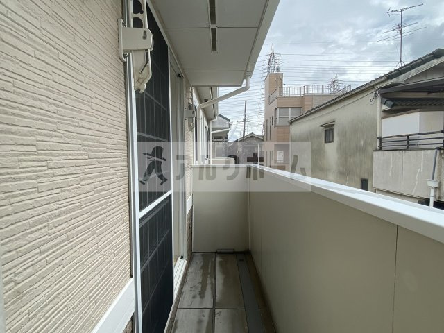 アドミラブール五条の宮壱番館のバルコニー