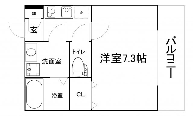 【間取り】 | エステイトE森ノ宮