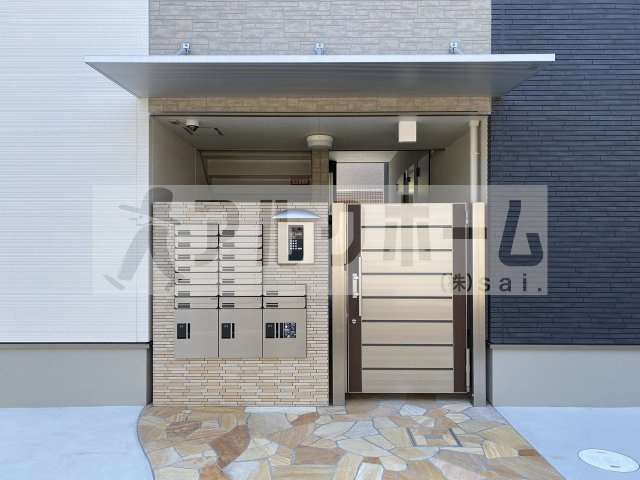 フジパレス東弓削のエントランス