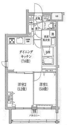 【間取り】 | ルフレ世田谷ノール