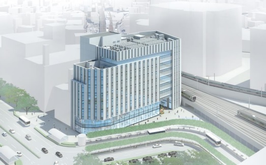 【外観】 | 千葉駅 徒歩1分 63.81坪 スケルトン マインズ千葉B1階