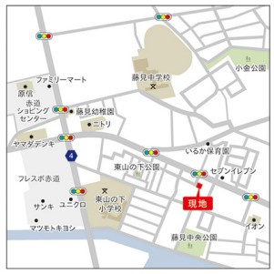 東区藤見町1丁目　中古戸建の地図